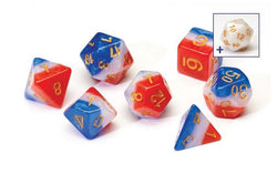 Sirius Polyhedral Dice Set 7ct with bonus D20