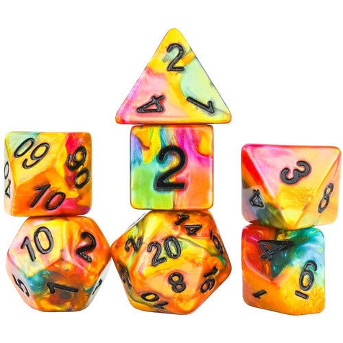 Sirius Polyhedral Dice Set 7ct with bonus D20