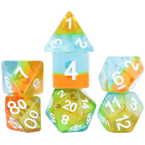 Sirius Polyhedral Dice Set 7ct with bonus D20