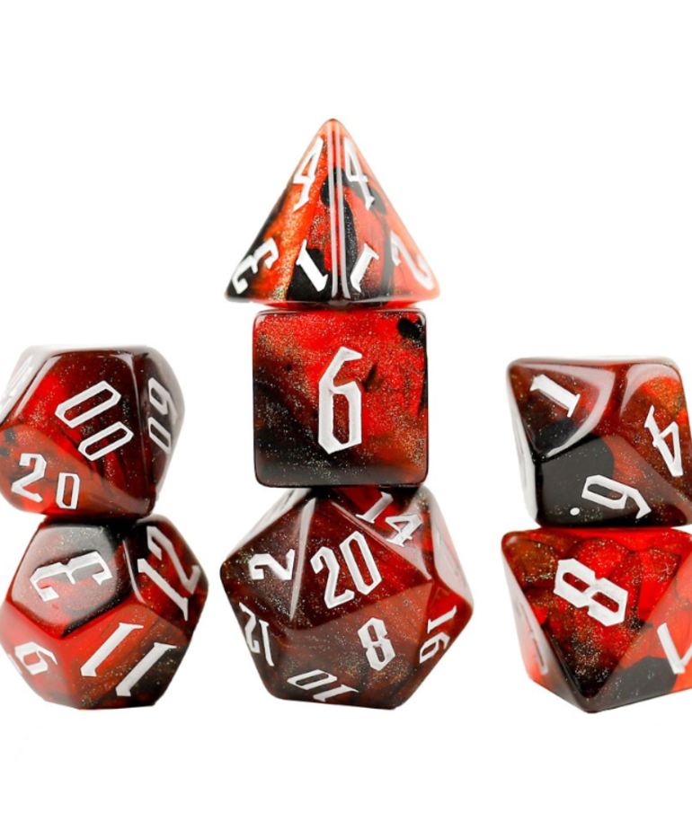 Sirius Polyhedral Dice Set 7ct with bonus D20