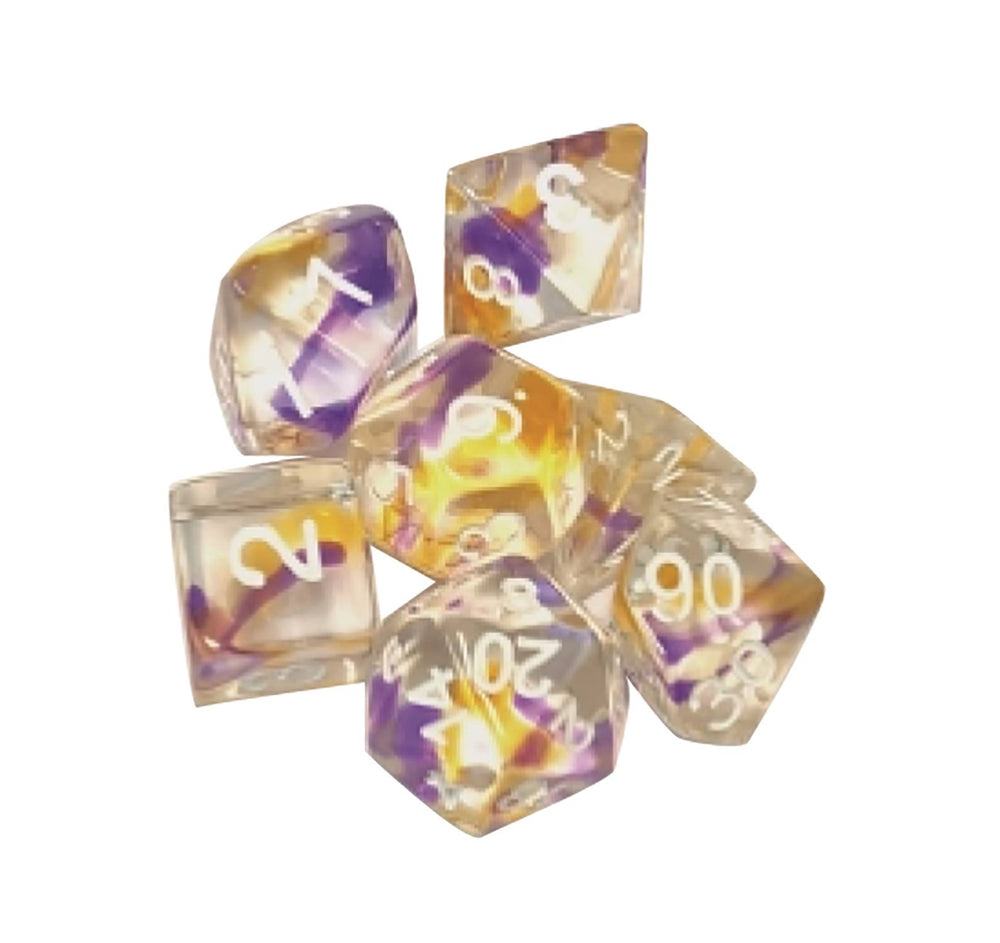 Sirius Polyhedral Dice Set 7ct with bonus D20