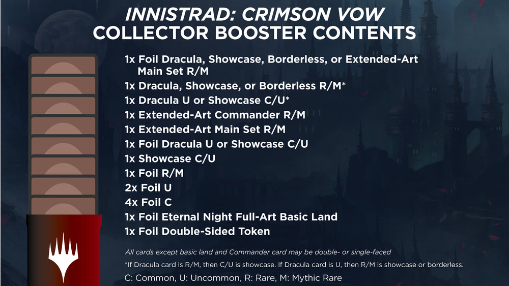 Innistrad: Crimson Vow Collector Booster Box Innistrad: Crimson Vow Collector Booster Box