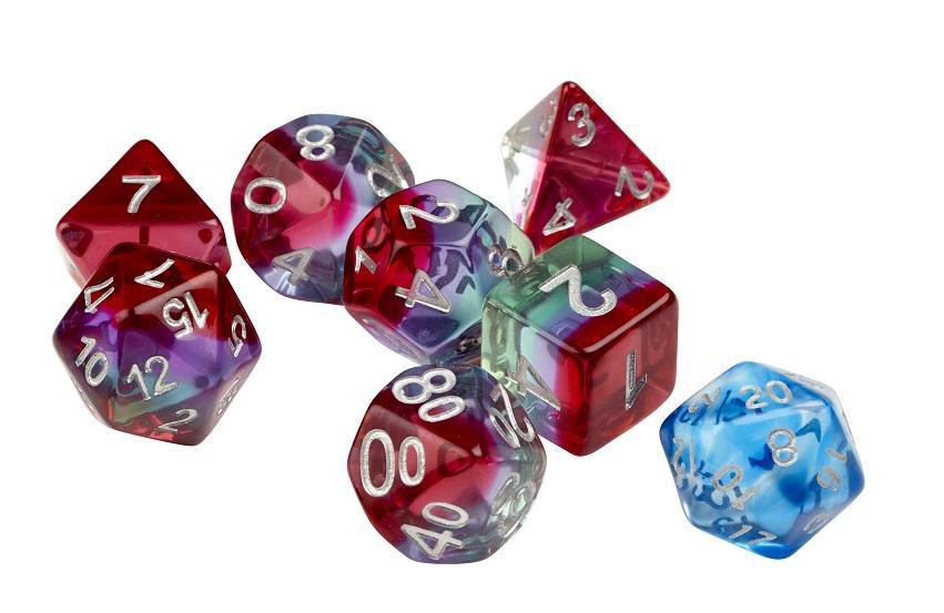 Sirius Polyhedral Dice Set 7ct with bonus D20