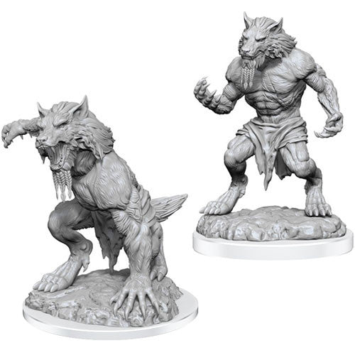 Unpainted Critical Role Miniature: Fey Werewolves