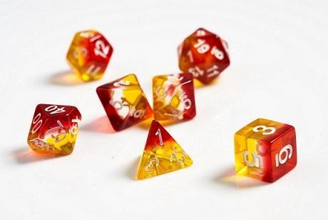 Sirius Polyhedral Dice Set 7ct with bonus D20